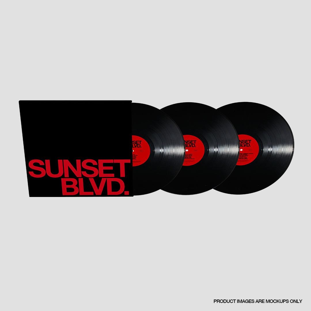 SUNSET BLVD: The Album - Standard Edition Black 3xLP